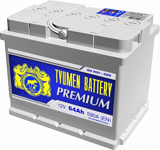 

Автомобильный аккумулятор Tyumen Battery Premium L+ (64 А·ч)