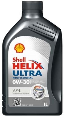 

Моторное масло Shell Helix Ultra Professional AP-L 0W-30 1л