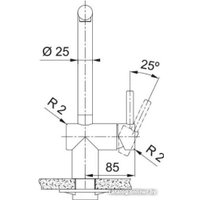 Смеситель Franke Atlas Neo 115.0681.241 (золотая шампань)