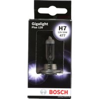 Галогенная лампа Bosch H7 Gigalight Plus 120 1шт