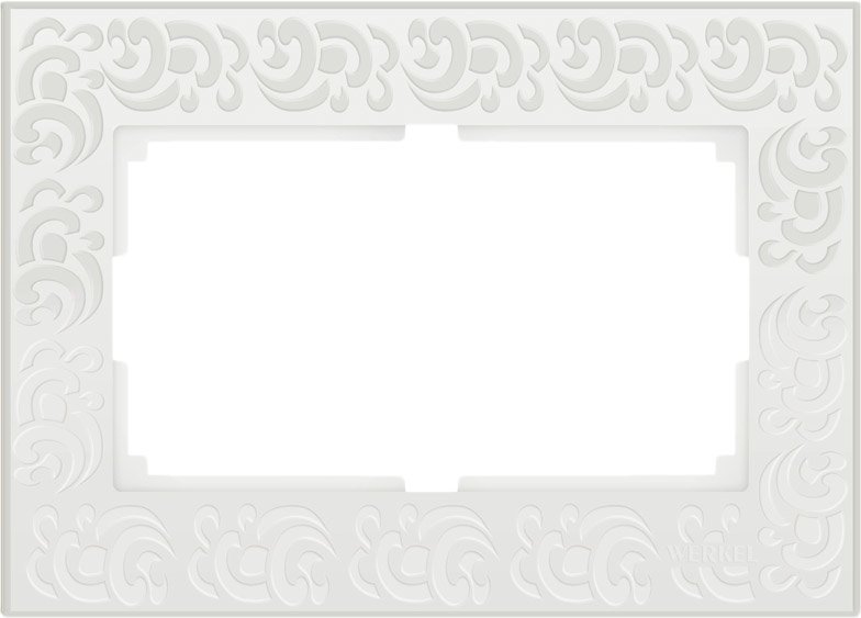 

Рамка Werkel Flock WL05-Frame-01-DBL (белый)