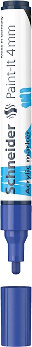 

Маркер художественный Schneider Paint-It 320 120203 (синий)
