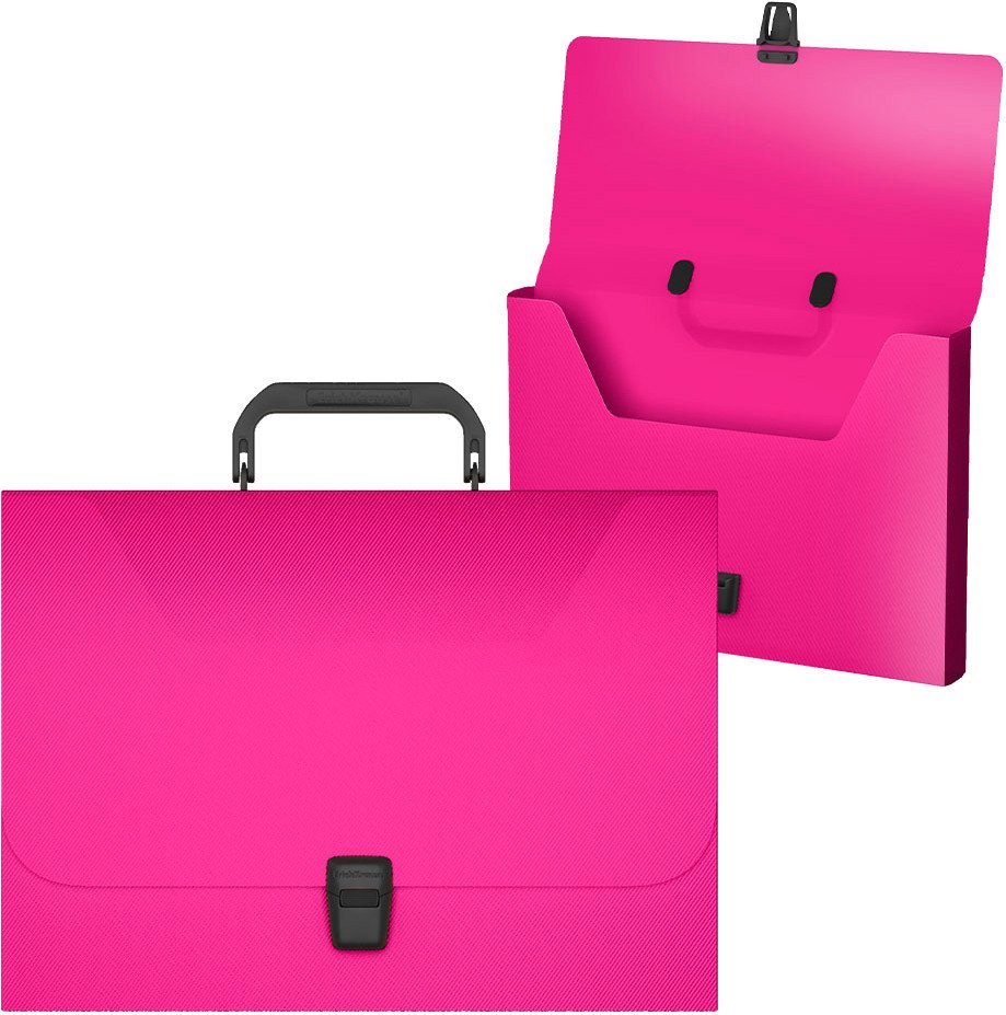 

Папка-портфель Erich Krause Diagonal Vivid 50449 (розовый)