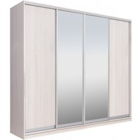 Шкаф-купе Рэйгрупп 272 YYX Elgon РГ-14.02 (ясень снежный/ясень снежный/хром) в Бресте