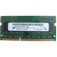 Оперативная память Micron 4GB DDR3 SODIMM PC3-12800 [MT8KTF51264HZ-1G6E1]