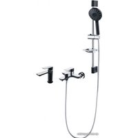 Комплект смесителей Ganzer GZ 21037C (черный/хром)