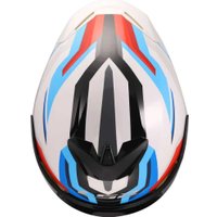 Мотошлем LS2 FF820 Rapid III Hyper (S, белый/синий/красный)