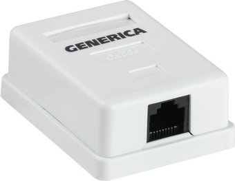 Розетка компьютерная Generica CS2-1C5EU-12-G