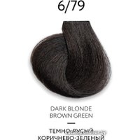 Крем-краска Ollin Professional Color Platinum Collection 6/79 тем/русый коричн.-зеленый 100 мл