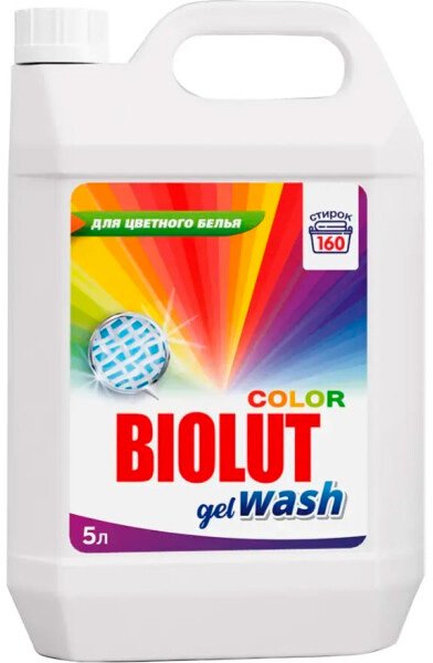 

Гель для стирки Biolut Цветное белье 5 л