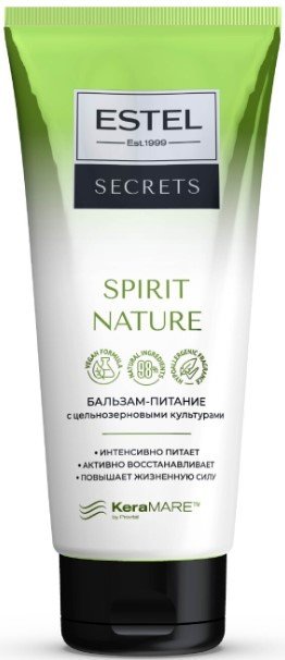 

Бальзам Estel Professional Secrets Spirit Nature с цельнозерновыми культурами 200 мл