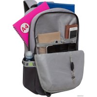 Городской рюкзак Grizzly RU-337-2 (серый/салатовый)