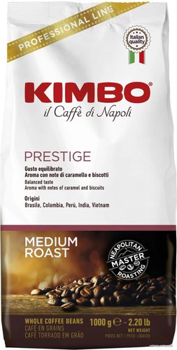 Kimbo ESPRESSO BAR Prestige в зернах 1000 г