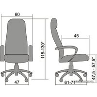  Metta BP-2 PL (резиновые ролики, ткань/черный)