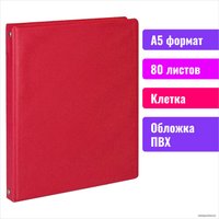 Полуобщая тетрадь BRAUBERG А5 403911 (80л, красный)