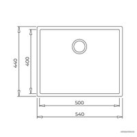 Кухонная мойка TEKA Square 50.40 TG (черный)
