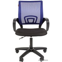 Офисное кресло CHAIRMAN 696 LT (черный/синий)