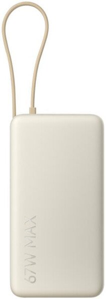 

Внешний аккумулятор Xiaomi 67W Power Bank 20000mAh PB2067 (бежевый, международная версия)