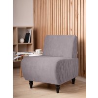 Интерьерное кресло MONOFIX Буно кресло (велюр/серый/бежевый №4)