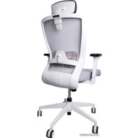 Кресло Chair Meister Art line (белая крестовина, серый)