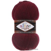 Пряжа для вязания Alize Lanagold fine 62 100 г 390 м (бордовый)