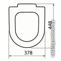 Сиденье для унитаза Jika Mio 8927113000001