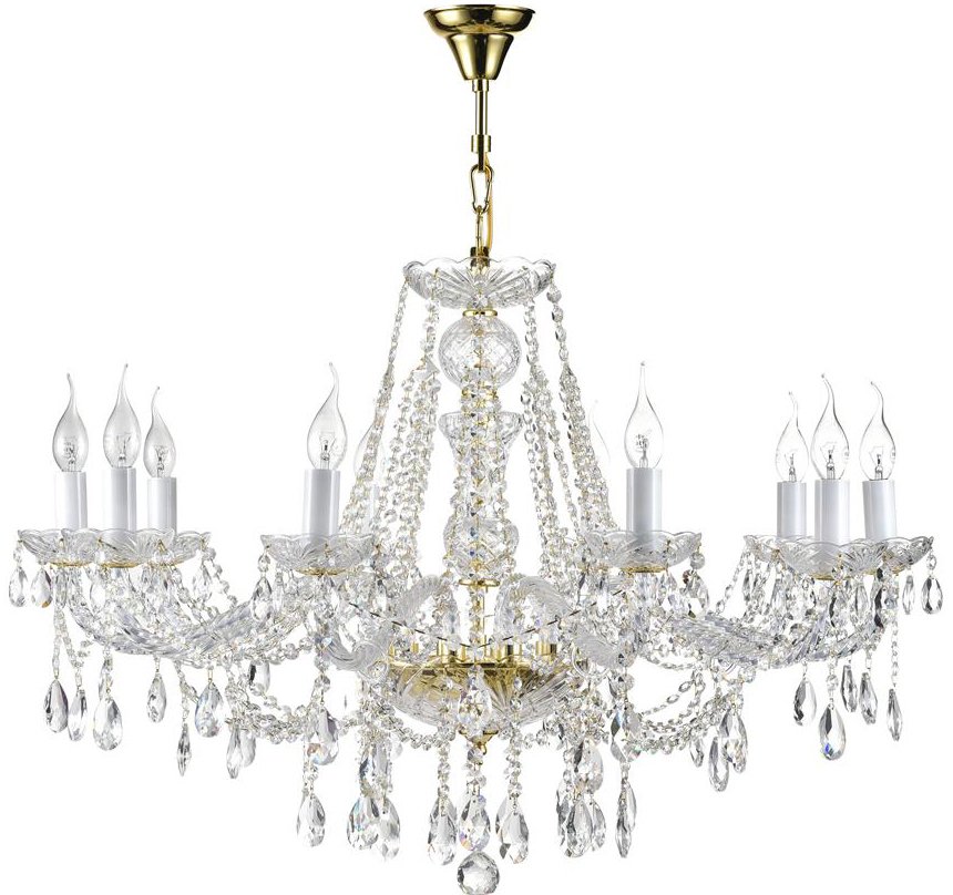 

Подвесная люстра Maytoni Diamant Crystal Beatrix DIA019-10-G