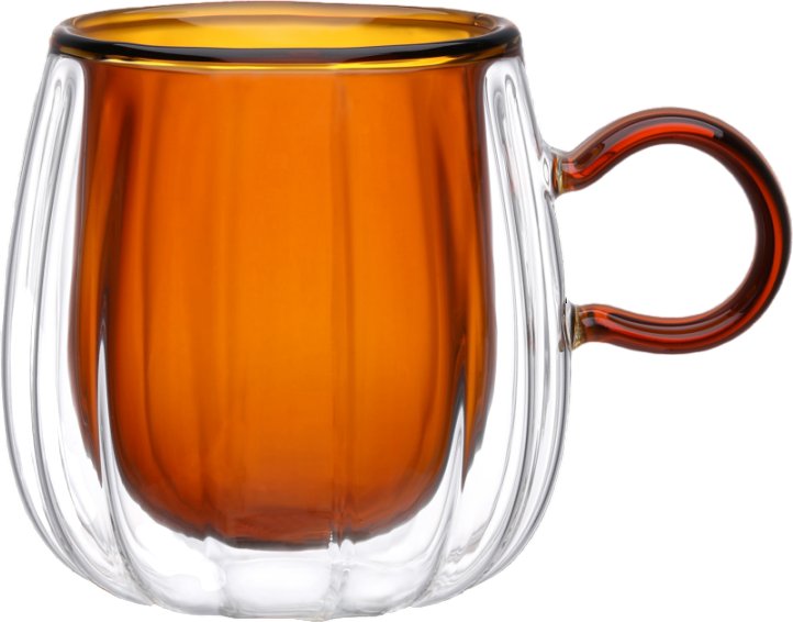 

Кружка Mandarin Decor Акцент Бабл D1G11225H-250A (амбер)