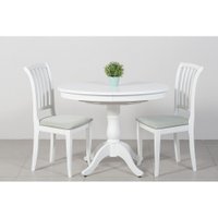 Кухонный стол Виста Бари 75x100/135 (белый)