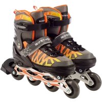 Роликовые коньки Favorit 8817-S-BK (р. 30-33)