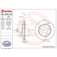  Brembo 09564020