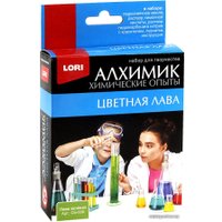 Набор для опытов Lori Химические опыты. Лава зеленая Оп-006