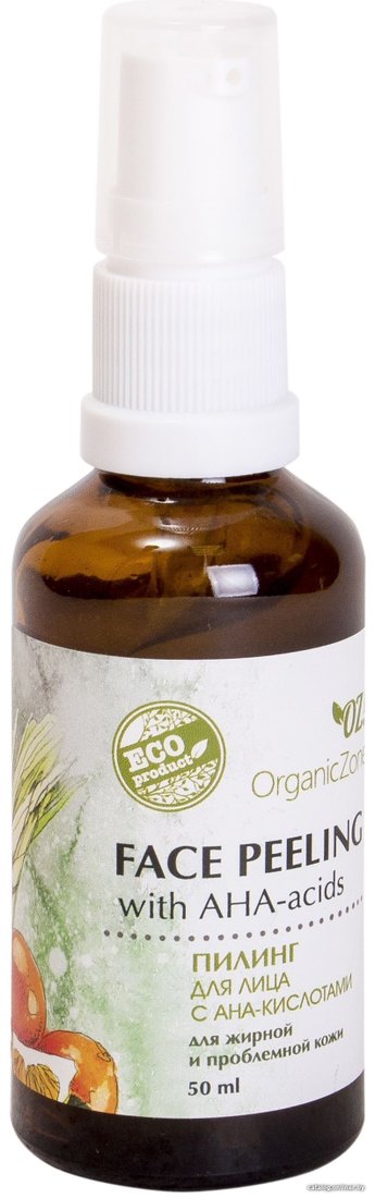 Organic Zone Пилинг Face Peeling с АНА-кислотами для жирн. и пробл. кожи 50мл