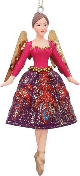 

Елочная игрушка Gisela Graham Paradise Garden Фея 10108_2