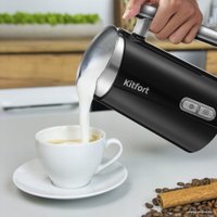 Автоматический вспениватель молока Kitfort KT-751-1 (черный)