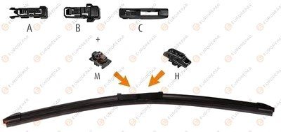 

Щетка стеклоочистителя Eurorepar 1635454680