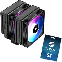 Кулер для процессора Ocypus Delta A62 BK ARGB + буклет-вкладыш на 5 для Steam (Европа, Россия)