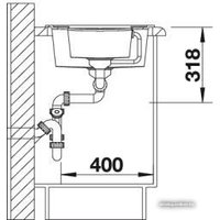 Кухонная мойка Blanco Metra 6 S 513053 (антрацит)