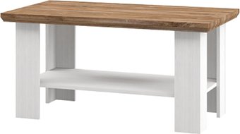 Журнальный столик Неман мебель Тиволи МН-035-20 (белый структурный/дуб стирлинг)