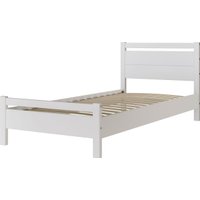 Кровать Bravo Мебель Вероника-1 90х200 (белый античный)