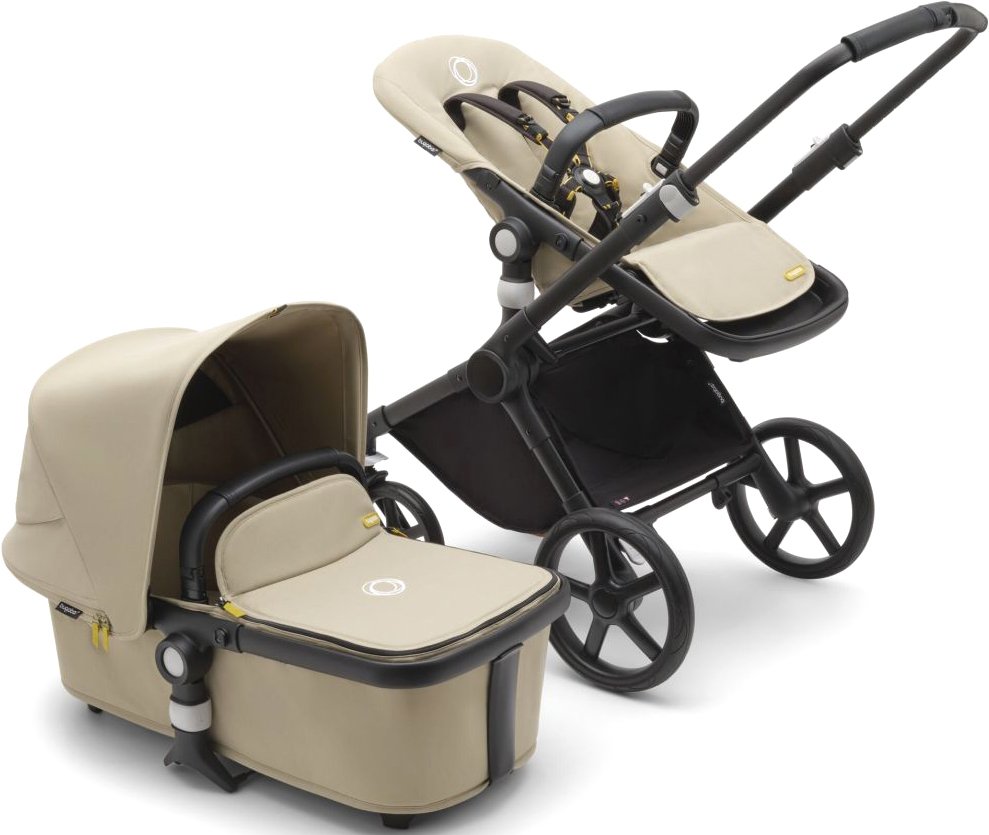 

Универсальная коляска Bugaboo Fox Cub (2 в 1, black/desert beige)