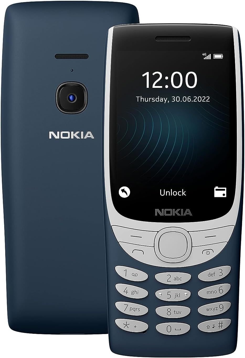 

Кнопочный телефон Nokia 8210 4G Dual SIM ТА-1489 (синий)