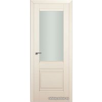 Межкомнатная дверь ProfilDoors Классика 2U L 90x200 (магнолия сатинат/стекло матовое)