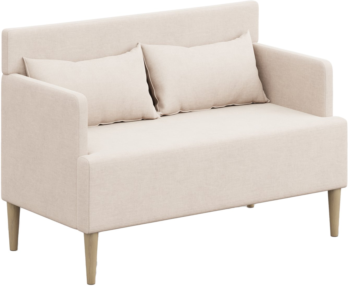 

Диван Mio Tesoro Киус с подушками (микровелюр/бежевый №1)