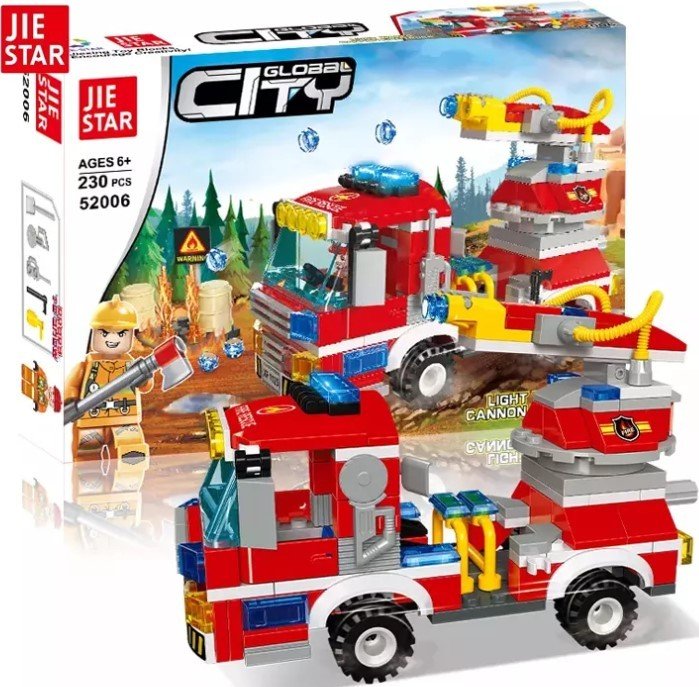 

Конструктор JIE-STAR Global City 52006 Пожарная команда