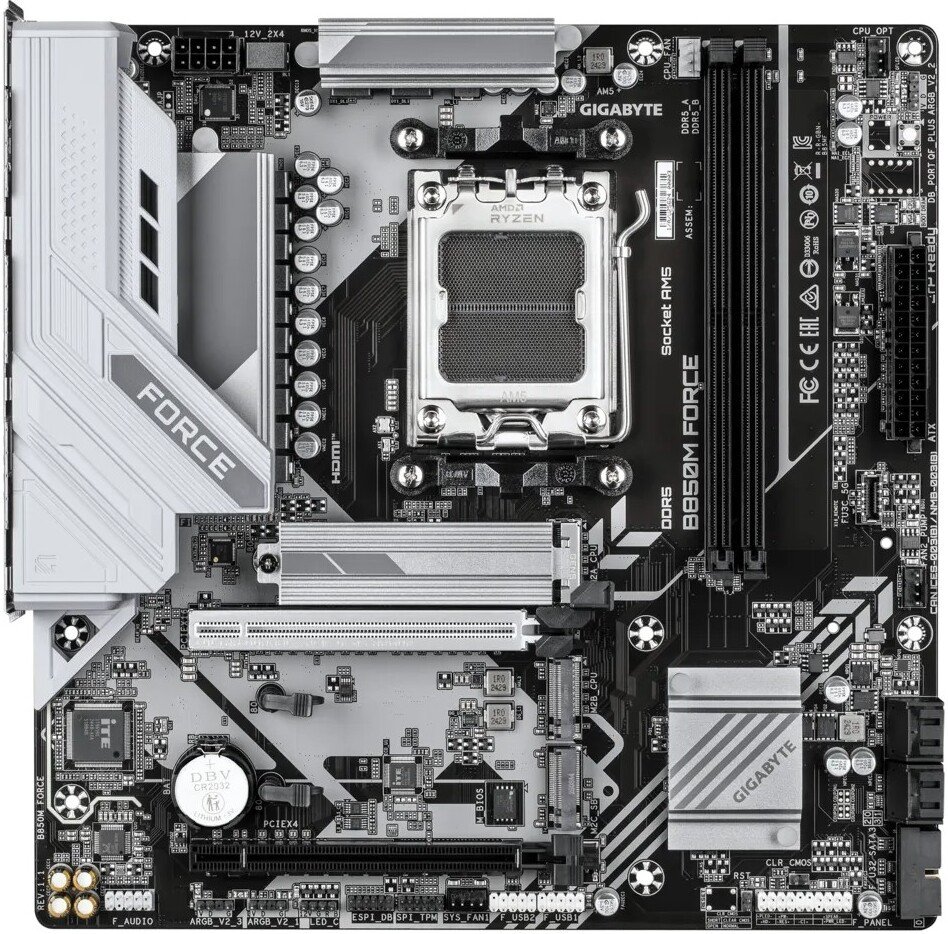 Материнская плата Gigabyte B850M Force (rev. 1.1)