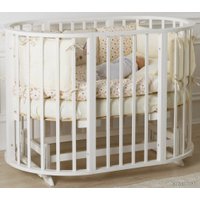 Кроватка-трансформер Incanto Mimi 7 в 1 (белый)