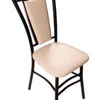 Стул ВВР Марсель (ваниль/черный, экокожа)