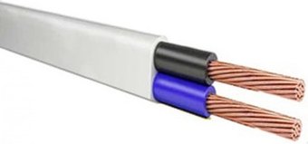 Провод силовой TDM Electric ШВВП-с 2х0.5 (белый)