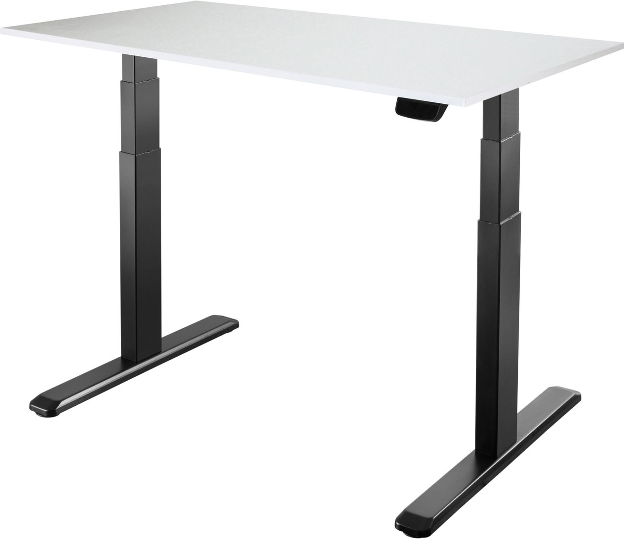 

Стол для работы стоя ErgoSmart Ergo Desk Prime 1380x800x18 мм (альпийский белый/черный)